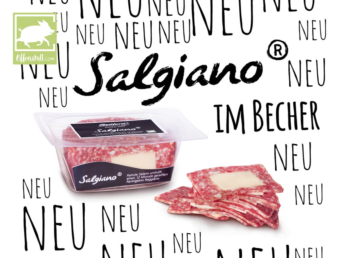 Jetzt neu: Salgiano® fein geschnitten im Becher